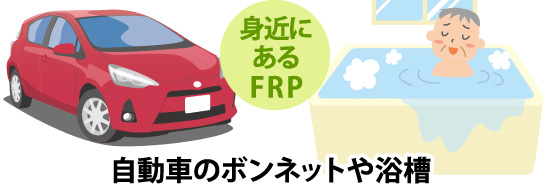 身近にあるFRPの例