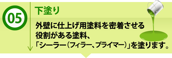 5下塗り