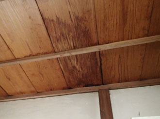 天井に現れるシミ、その原因とは！？無料の雨漏り点検なら街の ...