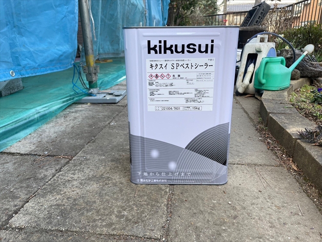 小平市鈴木町でスレート屋根をキクスイのSPパワールーフFで塗装工事 