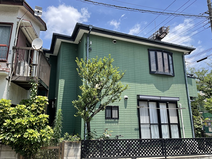 ALC外壁を用いた住宅の外観