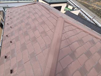 屋根塗装を行う前のスレート屋根