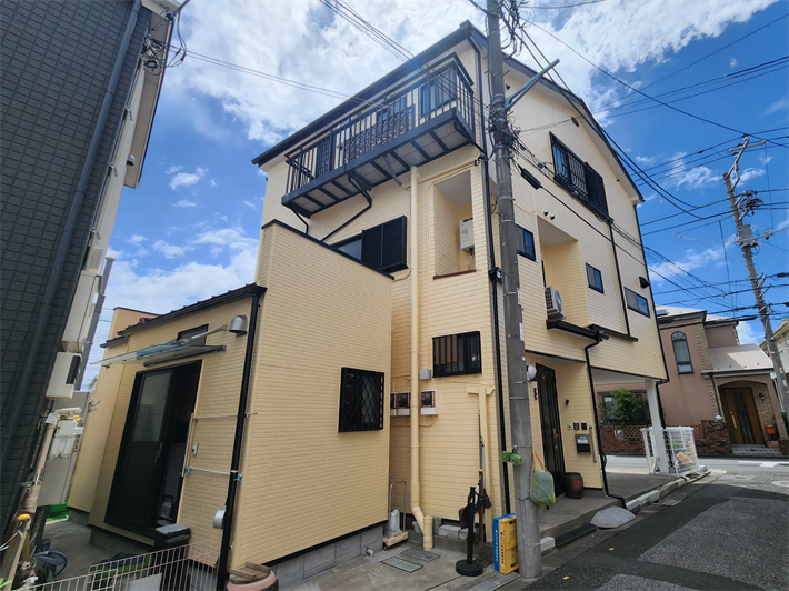 日本ペイントのパーフェクトシリーズを使用した屋根塗装工事と外壁塗装工事