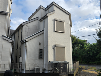 サイディング外壁の塗装調査