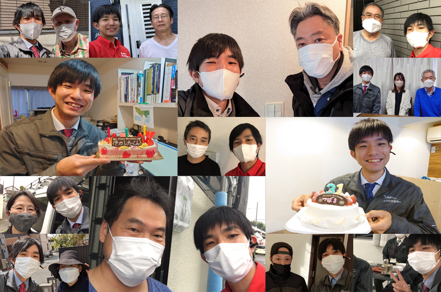 街の外壁塗装やさん多摩川支店スタッフ
