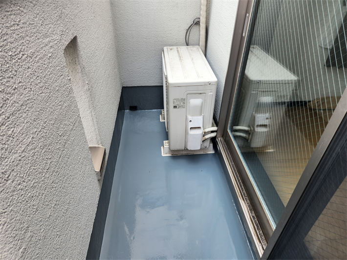 防水工事にて雨漏り解消