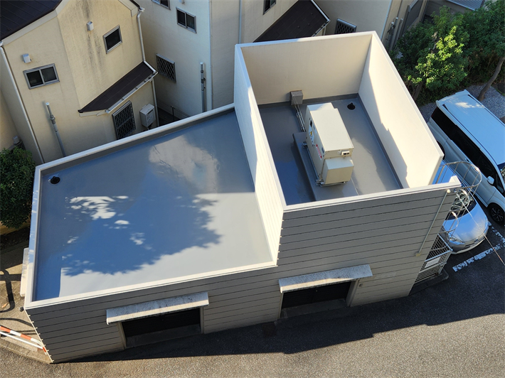 トップコート塗装工事完了