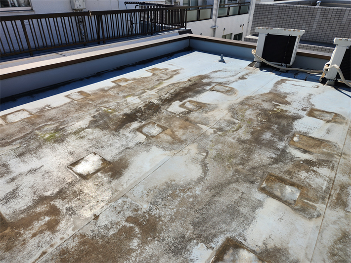 陸屋根防水調査