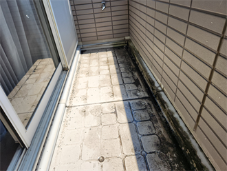ベランダ防水調査