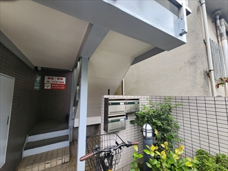 鉄骨階段塗装の調査