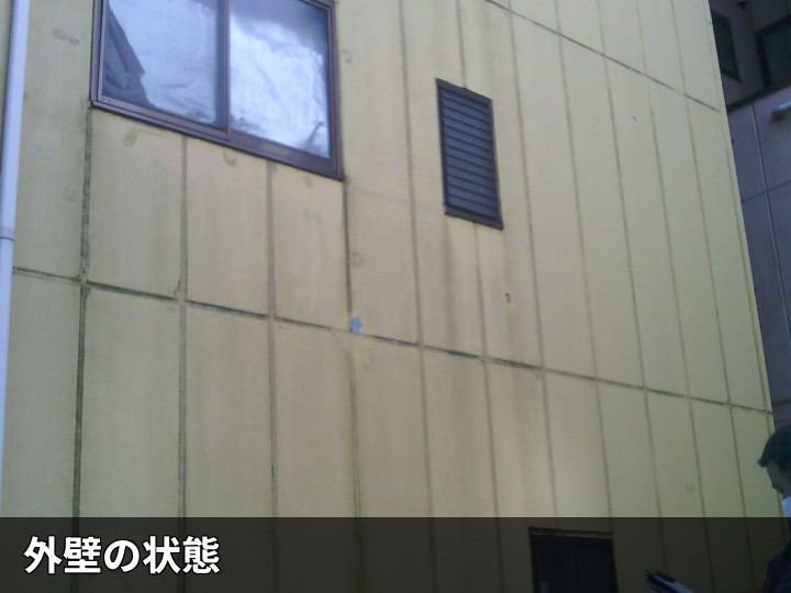 ALC外壁の全体状況