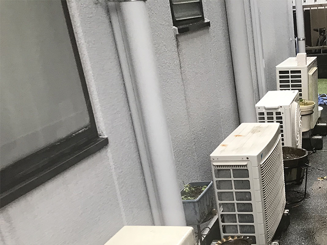 練馬区旭町で古びて汚れた外壁が洗浄と塗装で綺麗になりました 東京の外壁塗装 屋根塗装 塗り替えは街の外壁塗装やさん東東京店へ