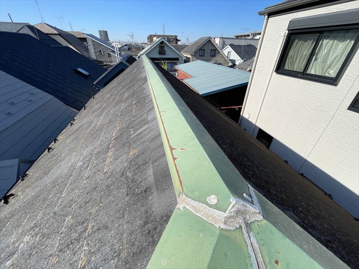 練馬区北町にて屋根塗装工事のご提案を致しました！定期的な屋根のメンテナンスの重要性をご紹介！