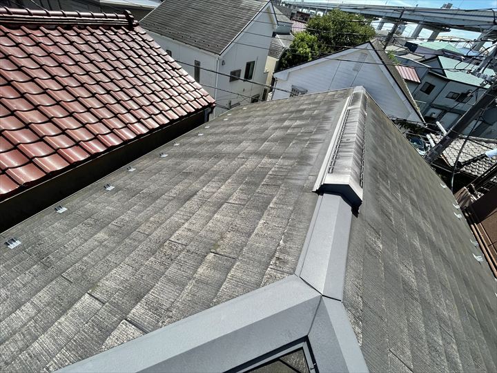 練馬区大泉学園にて屋根塗装工事のご提案をいたしました！