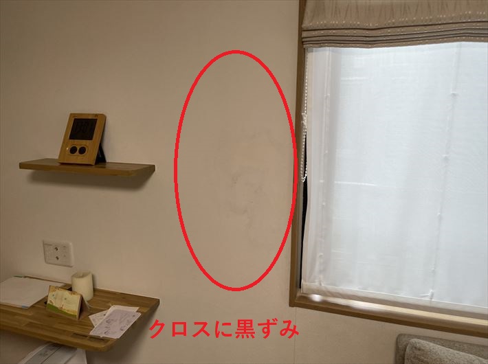 雨漏り発生箇所