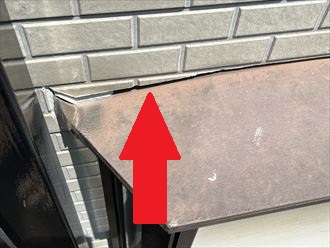 外壁材のひび割れ