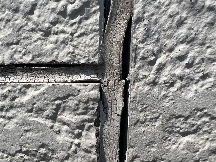 目地のシーリングの劣化