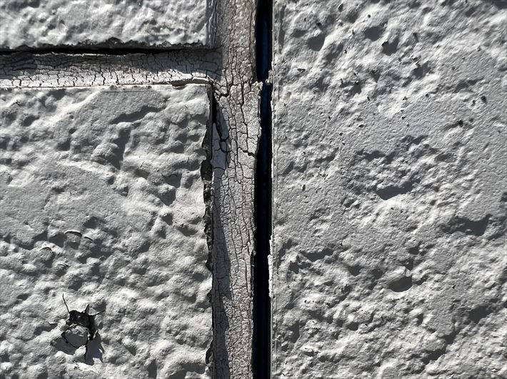 目地のシーリングの劣化