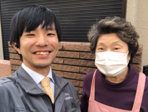 O様とスタッフ