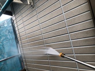 サイディング外壁の高圧洗浄