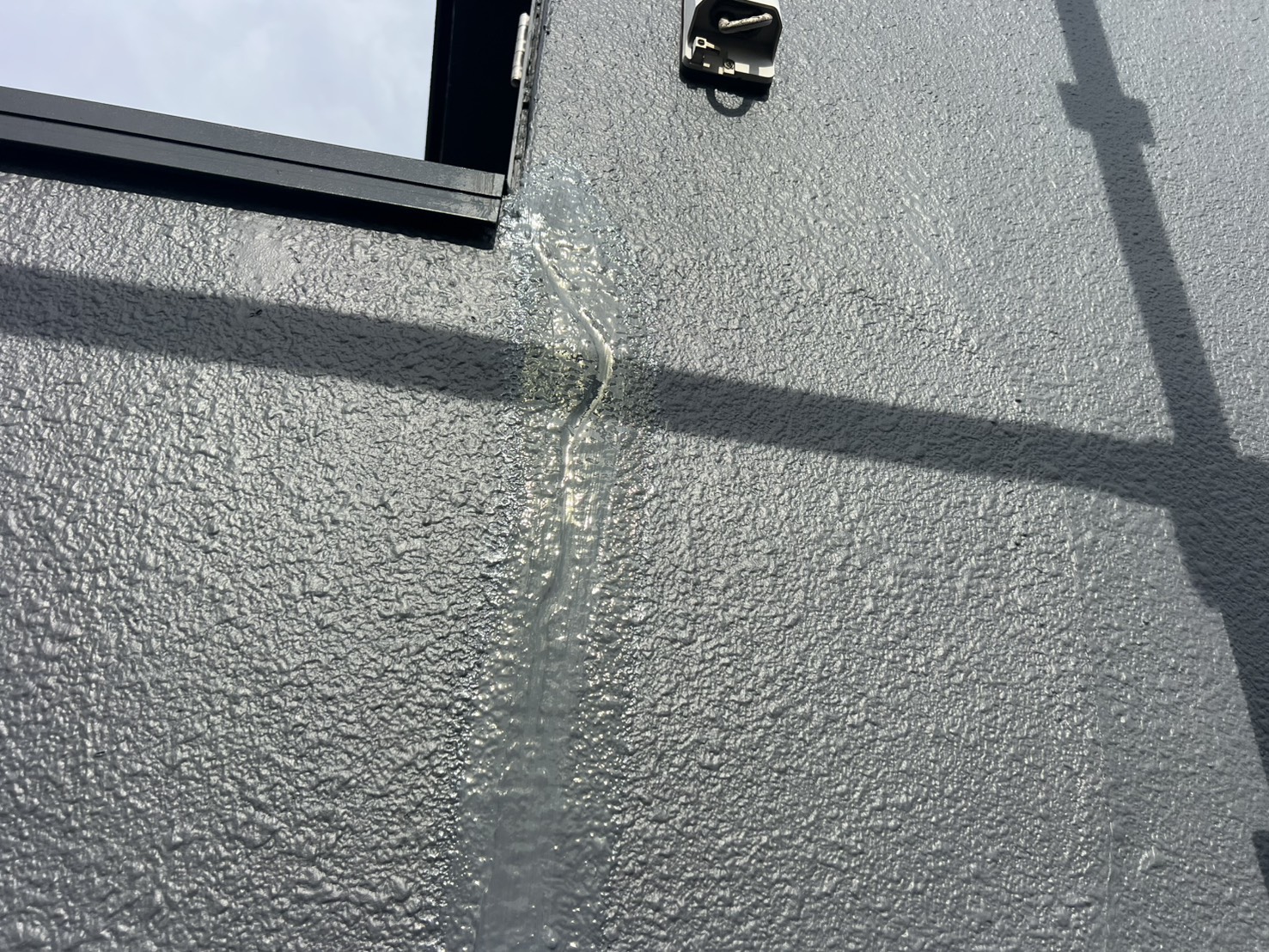 クラック補修後