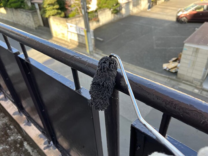 クリーンマイルドウレタンを使用した塗装風景