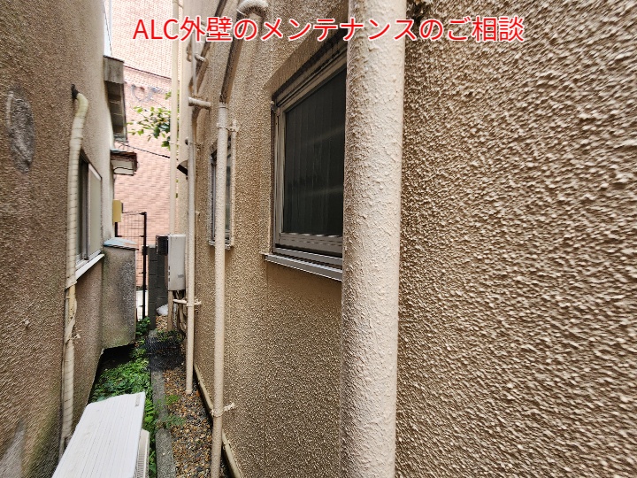 ALC外壁の調査