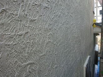 モルタル外壁　塗装後