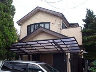 屋根・外壁塗装前