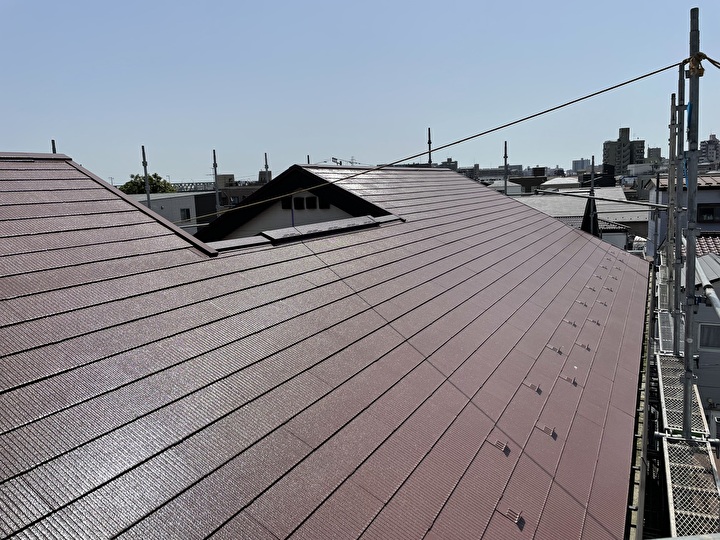 エコクールスマイルFの塗装工事完了後のお住まい