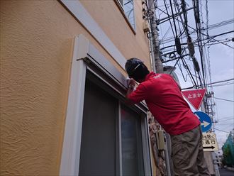 荒川区のひょう被害は外壁にこのような痕跡を残します