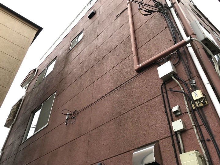 ALC外壁の全体劣化