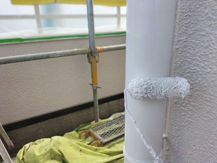 付帯部塗装の作業工程