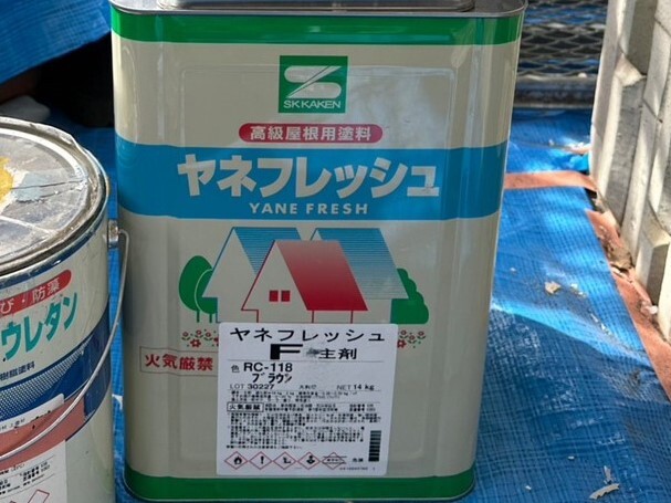 塗料材ヤネフレッシュF