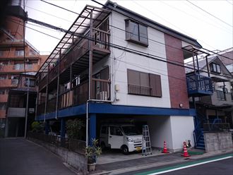 屋根外壁塗装工事,施工前