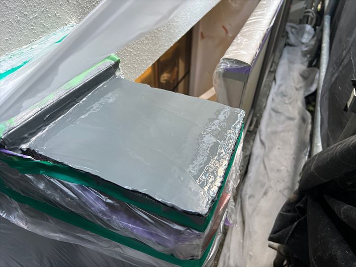 ウレタン防水完了