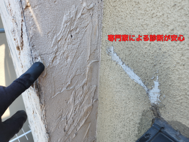 専門家による診断が安心