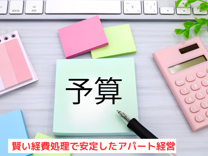 賢い経費処理で安定したアパート経営