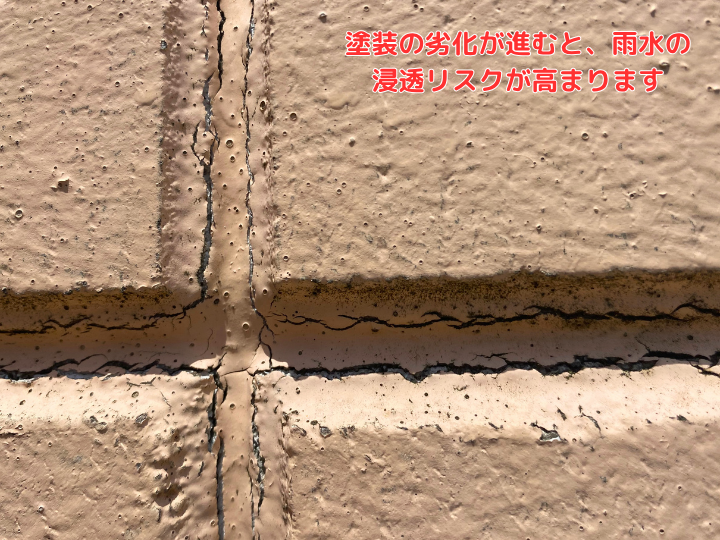 塗装の劣化
