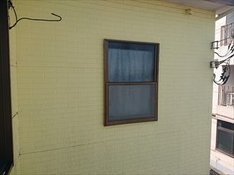 塗装してある外壁