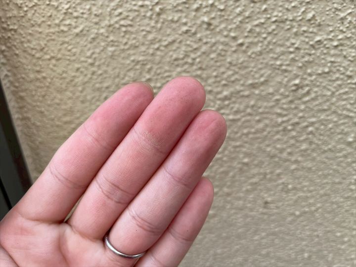 外壁にはチョーキングが発生しておりました②