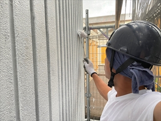町田市金森東でALC外壁のコーキングと外壁塗装工事