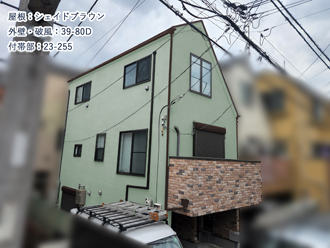 外壁：39-80D（カラーシミュレーション）