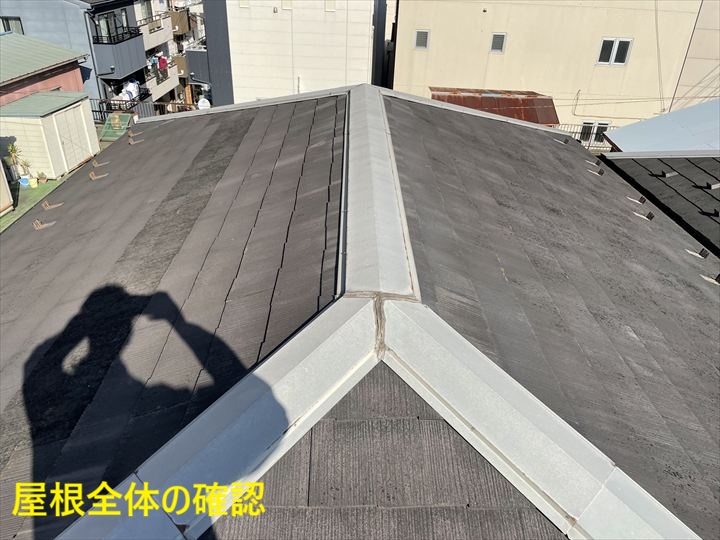 スレート屋根全体の状態