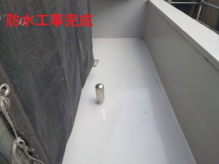 ウレタン防水2層目