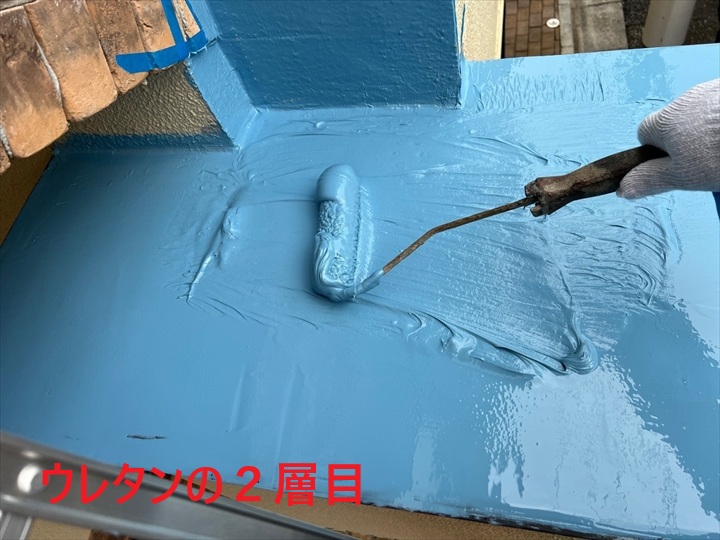 ウレタン2層目