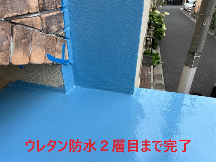 ウレタン防水施工