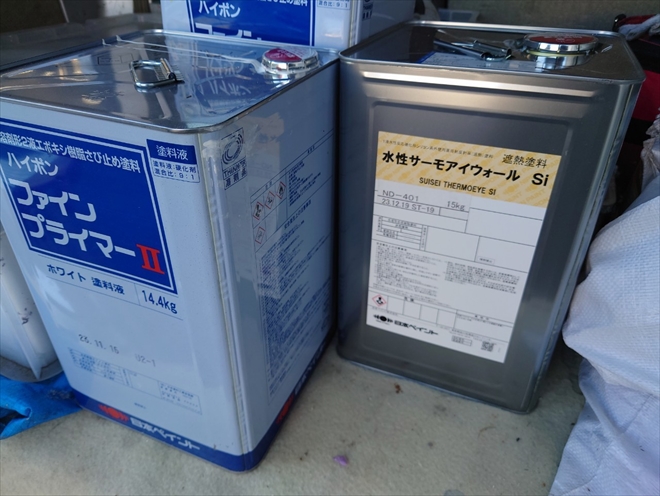 武蔵野市中町にてキャンペーン価格で鉄扉を遮熱塗料で塗装工事！