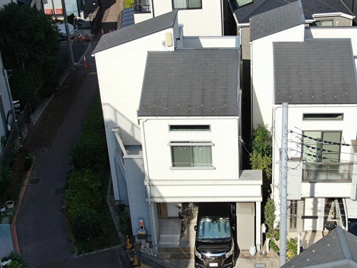 屋根の塗装工事前