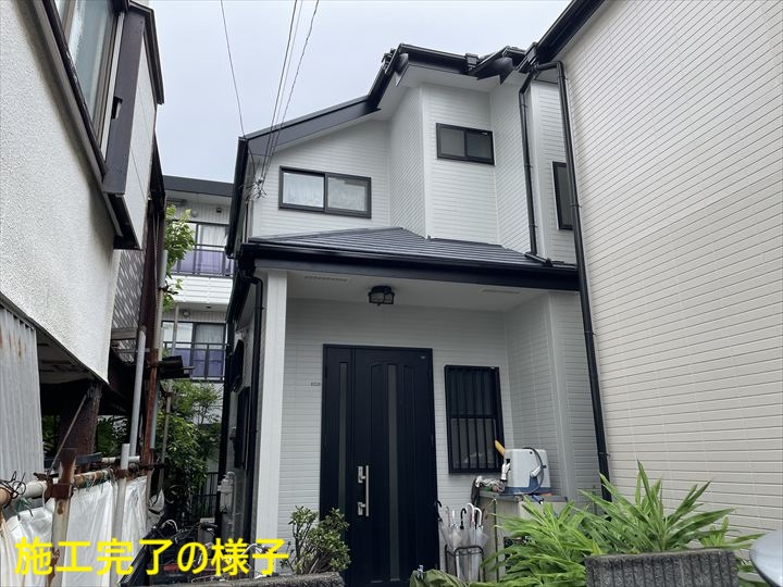 施工完了の様子